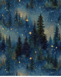 Starry Night Forest